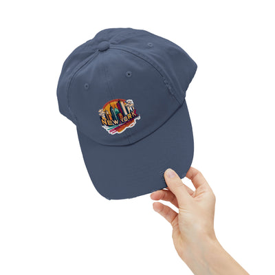 Distressed Cap - Vintage Worn-In Style Baseball Hat - Picknmore