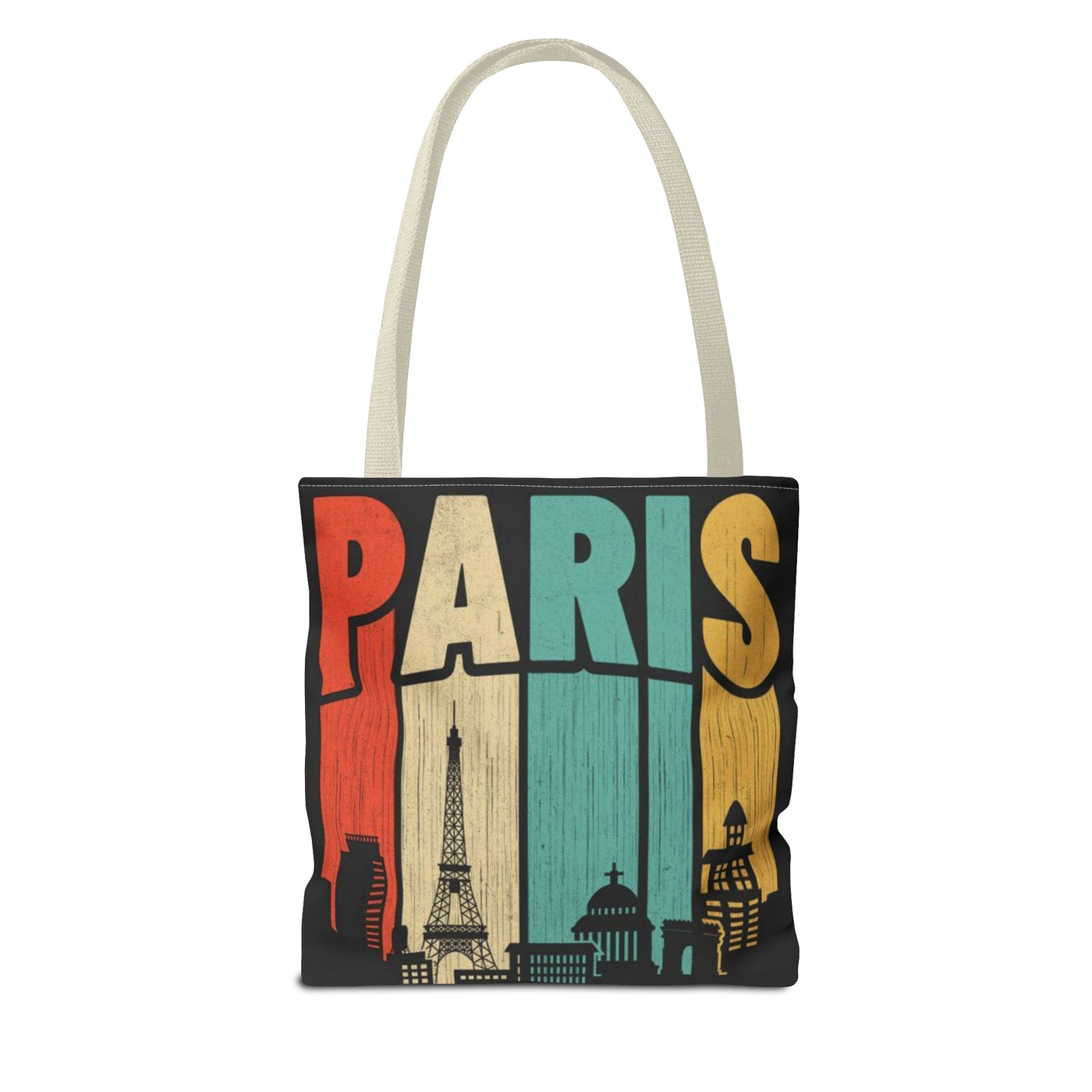 Paris Cityscape Tote Bag - Parisian Art Print Shopping Bag - Picknmore