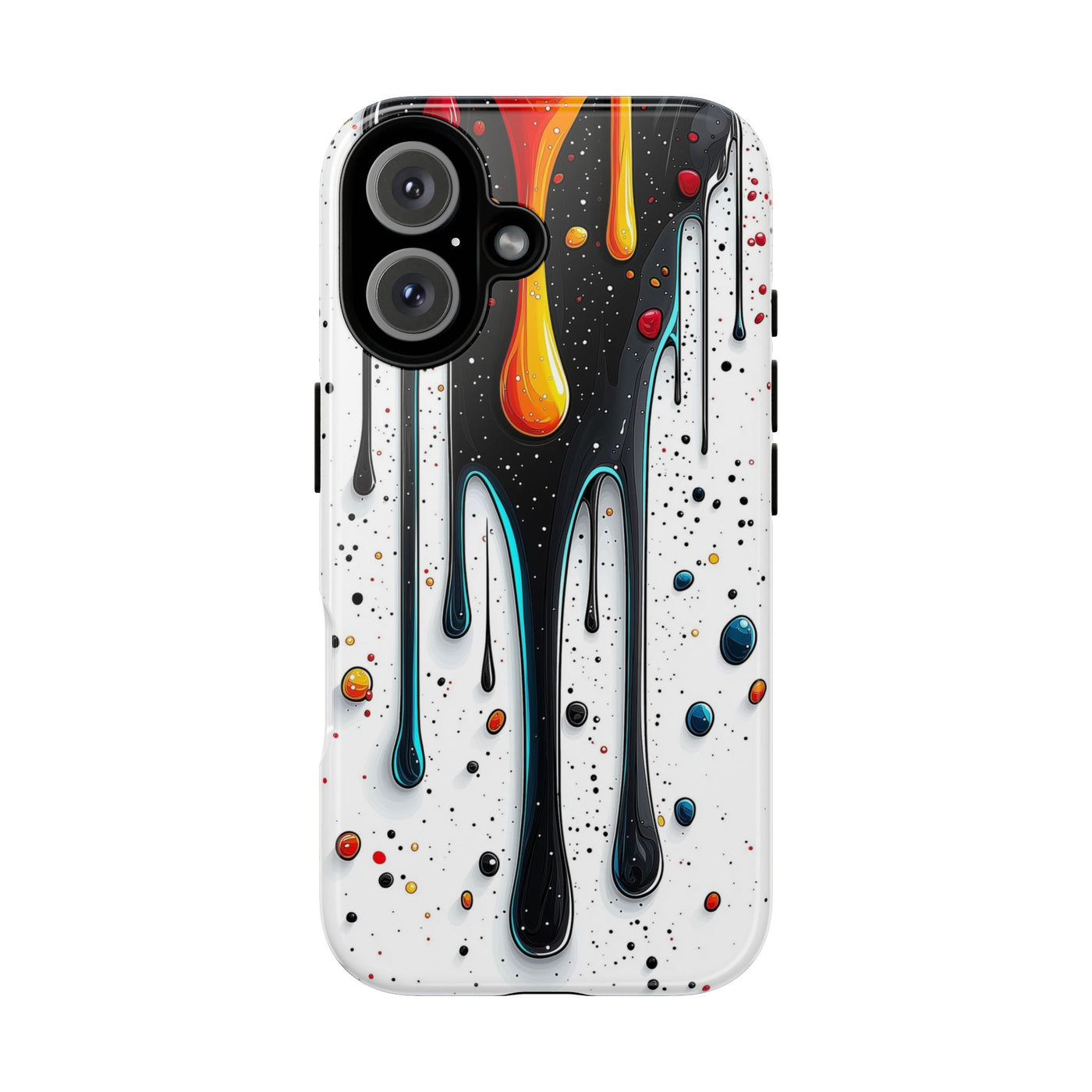 Abstract Drip Phone Case - Artistic Design Protection - Picknmore