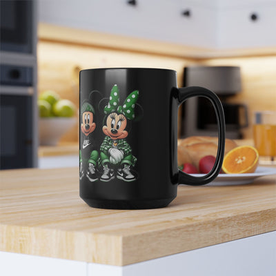Mickey & Minnie Coffee Mug, Cute Disney Drinkware, Perfect Gift for Fans, Unique Holiday Mug, Fun Kitchen Decor