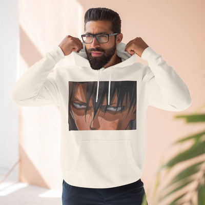 Levi Ackerman Hoodie - Attack on Titan Three-Panel Fleece - Picknmore