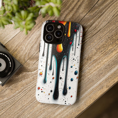 Abstract Drip Phone Case - Artistic Design Protection - Picknmore