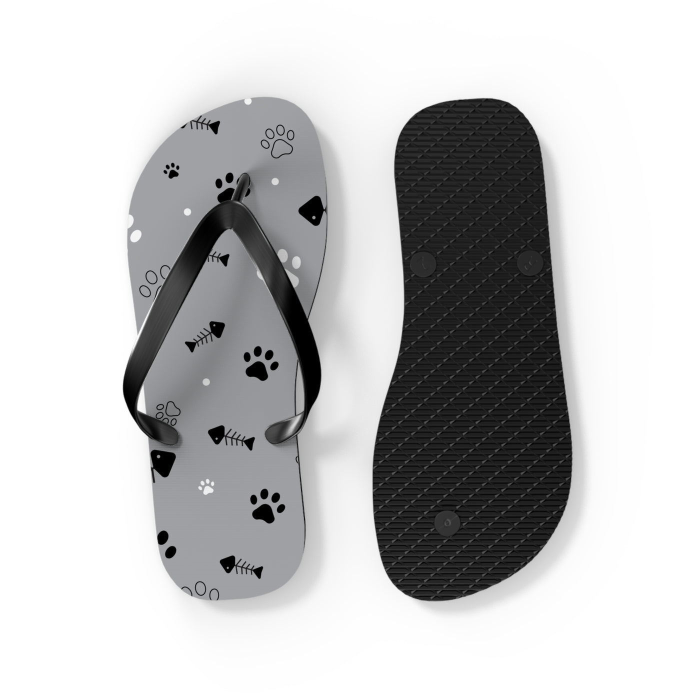 Dog Lover's Flip Flops | Cute Paw Print Outdoor Sandals for Summer, Pet Gifts, Beachwear, Relaxation Footwear, Animal Lover Accessories - Picknmore
