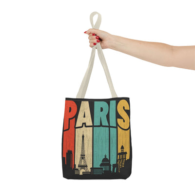 Paris Cityscape Tote Bag - Parisian Art Print Shopping Bag - Picknmore