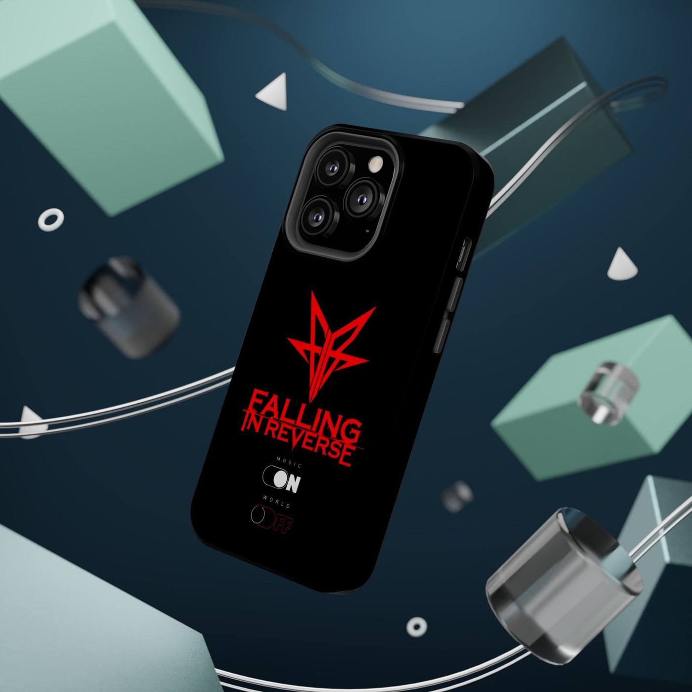 Falling In Reverse Magnetic Phone Case - Impact-Resistant Music Fan Protection - Picknmore