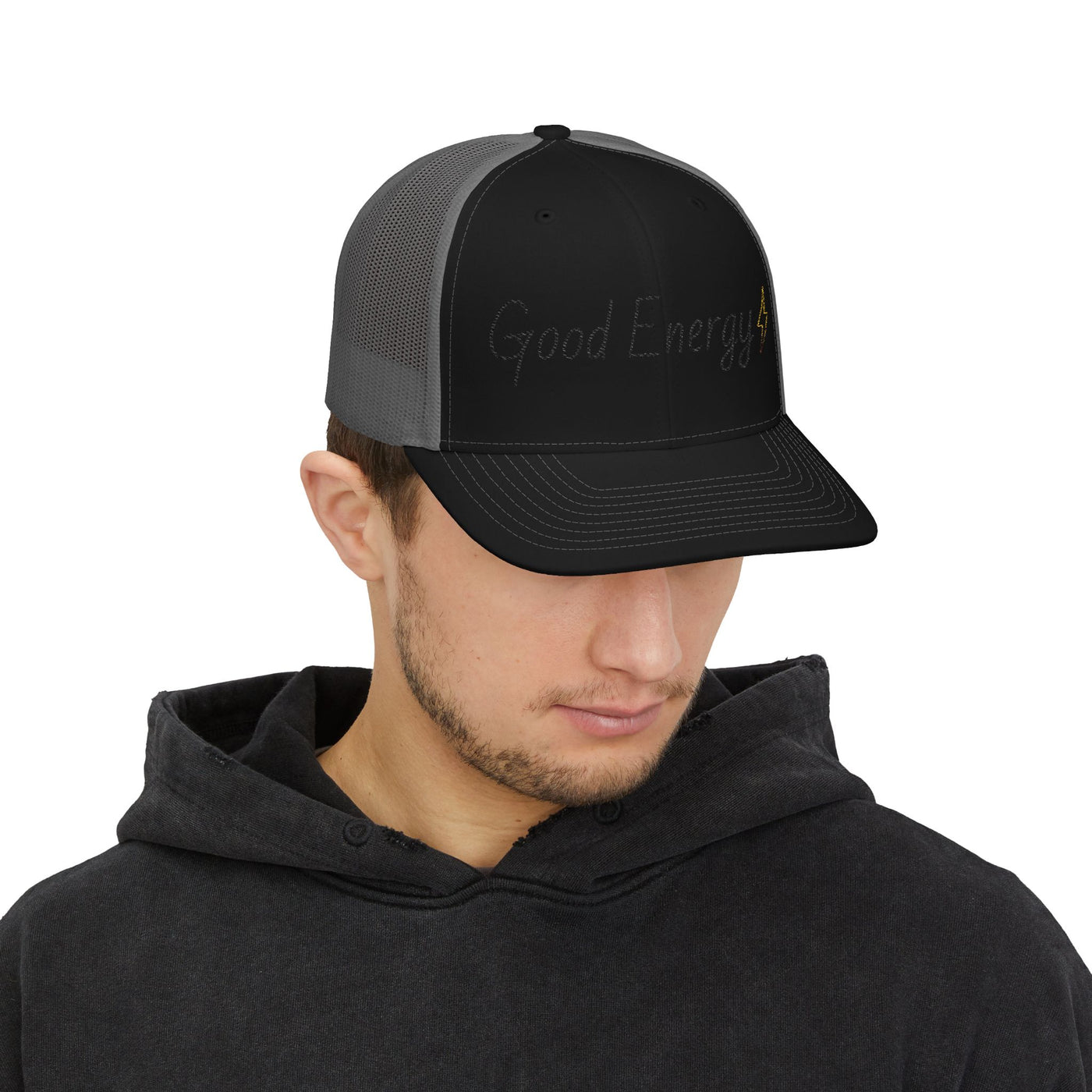 Good Energy Trucker Cap - Positive Vibes Snapback Hat - Picknmore