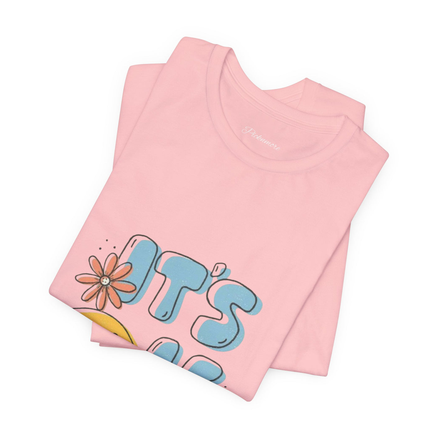 Floral Tee, Gift for Friends, Girl Elegance. - Picknmore