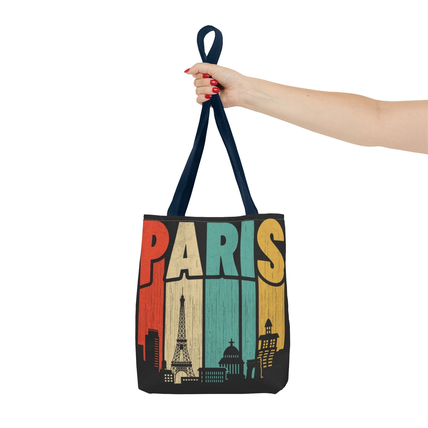 Paris Cityscape Tote Bag - Parisian Art Print Shopping Bag - Picknmore