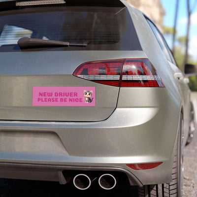 New Driver Car Magnet - Cute Safety Sign for Girls & Teen Drivers - Picknmore