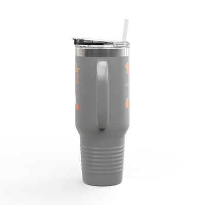 Halloween-Themed Insulated Travel Mug | 40oz | Perfect for October Parties, Fall Events, Cozy Drinks, Gifts for Coffee Lovers - Picknmore