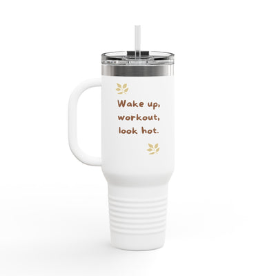 Insulated Travel Mug for Book Lovers, Enjoy Every Sip, Perfect Gift for Readers, 40oz Coffee Tumbler, Travel Cup for Busy Days - Picknmore