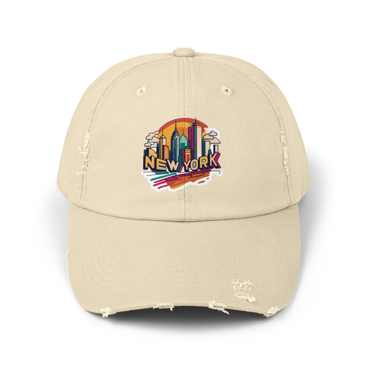 Distressed Cap - Vintage Worn-In Style Baseball Hat - Picknmore