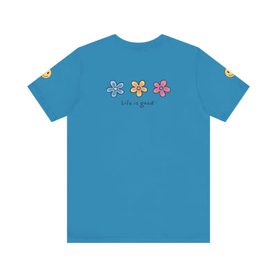 Floral Tee, Gift for Friends, Girl Elegance. - Picknmore