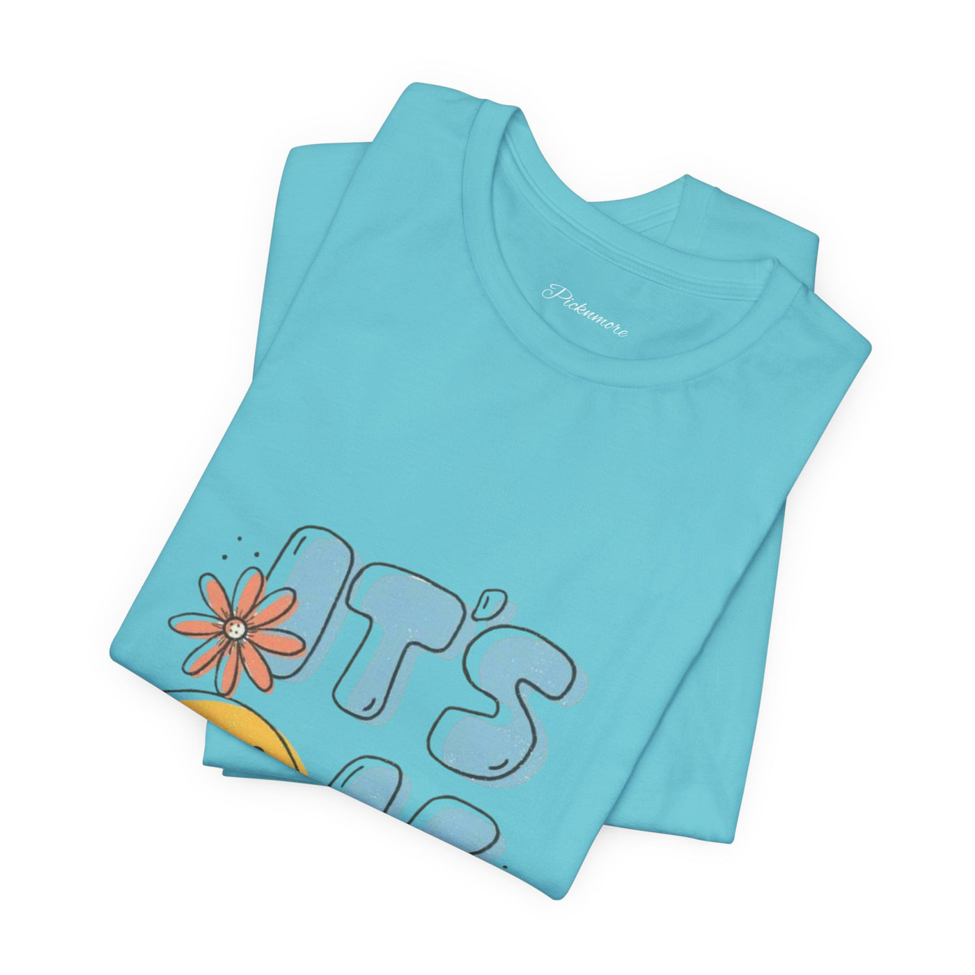 Floral Tee, Gift for Friends, Girl Elegance. - Picknmore