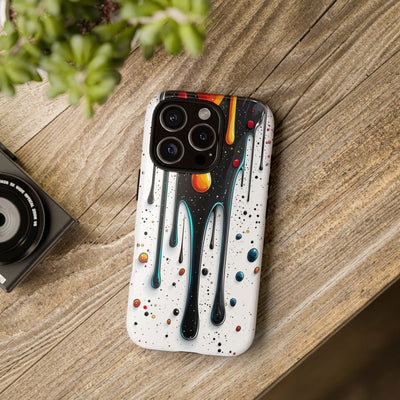 Abstract Drip Phone Case - Artistic Design Protection - Picknmore