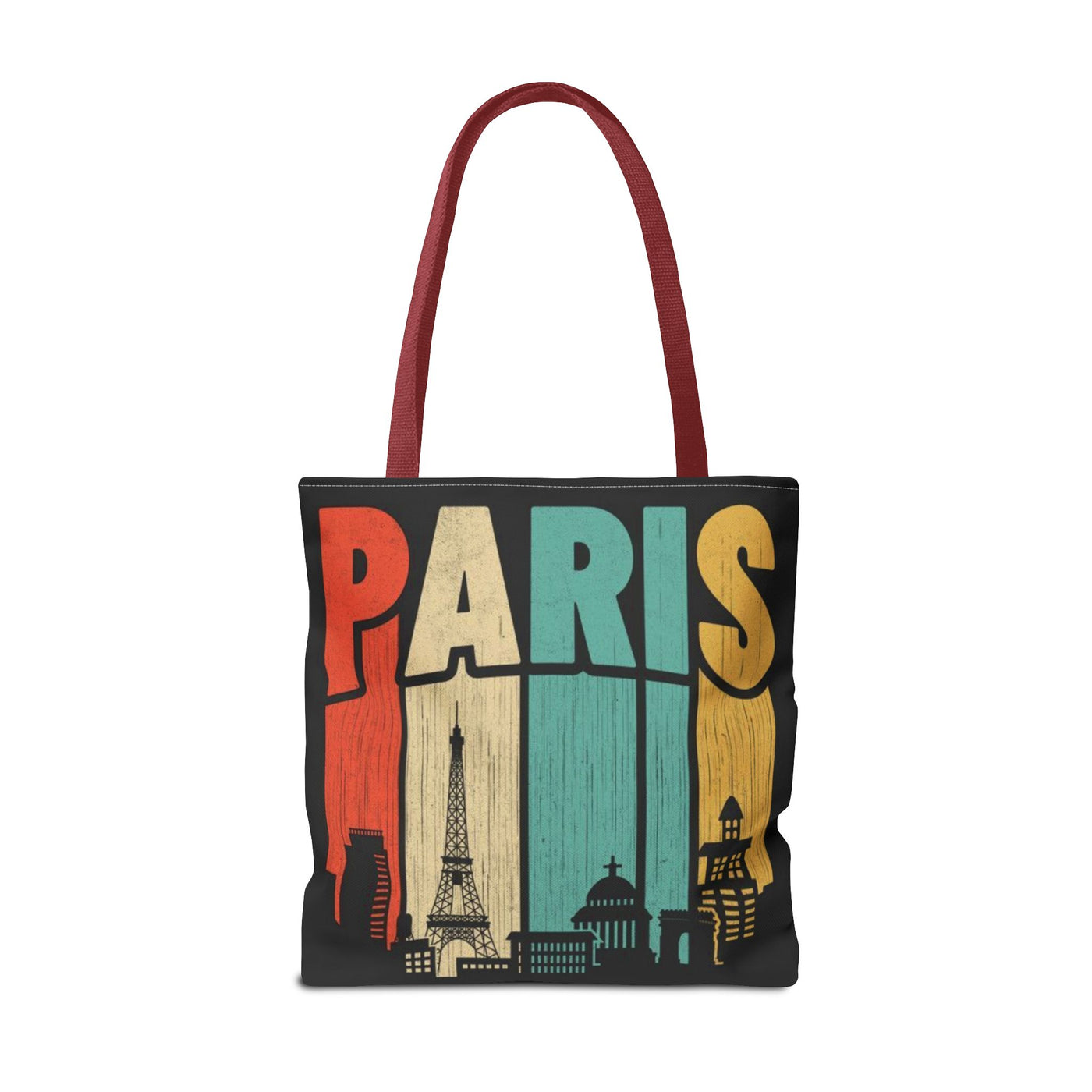 Paris Cityscape Tote Bag - Parisian Art Print Shopping Bag - Picknmore