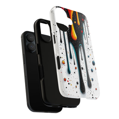 Abstract Drip Phone Case - Artistic Design Protection - Picknmore