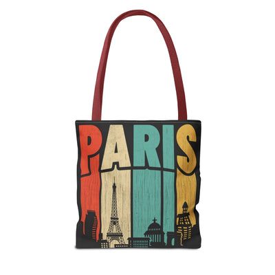 Paris Cityscape Tote Bag - Parisian Art Print Shopping Bag - Picknmore