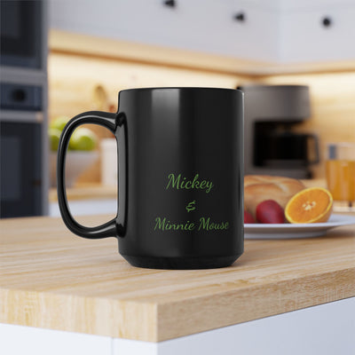 Mickey & Minnie Coffee Mug, Cute Disney Drinkware, Perfect Gift for Fans, Unique Holiday Mug, Fun Kitchen Decor