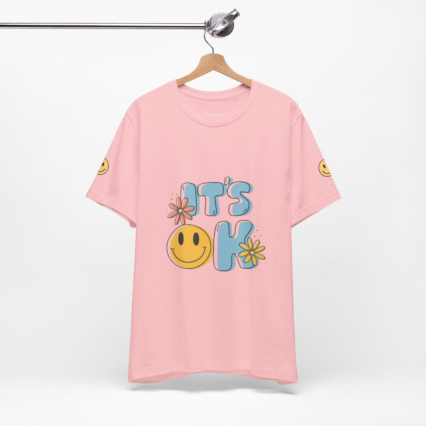 Floral Tee, Gift for Friends, Girl Elegance. - Picknmore