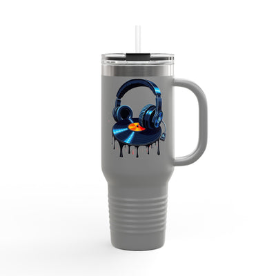 Colorful 40oz Travel Mug - Insulated Tumbler for Music Lovers - Picknmore