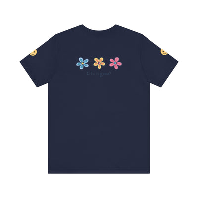 Floral Tee, Gift for Friends, Girl Elegance. - Picknmore