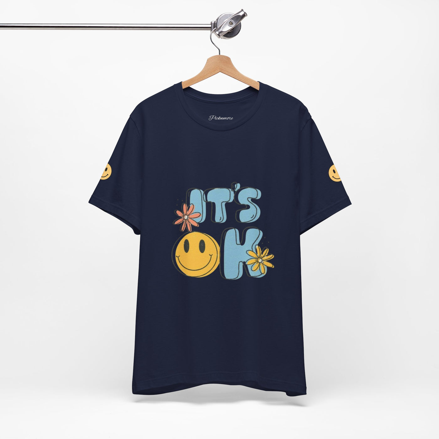 Floral Tee, Gift for Friends, Girl Elegance. - Picknmore
