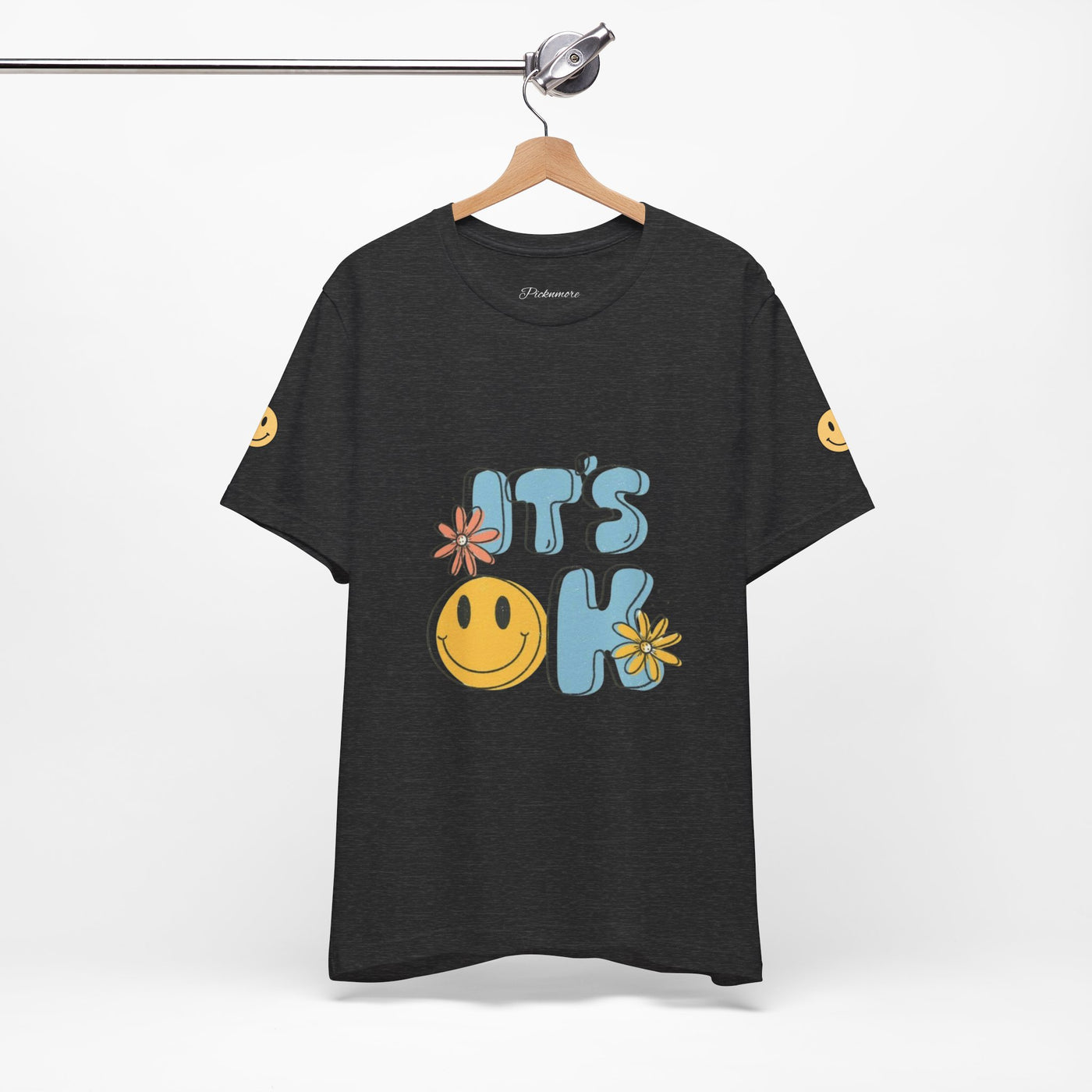 Floral Tee, Gift for Friends, Girl Elegance. - Picknmore