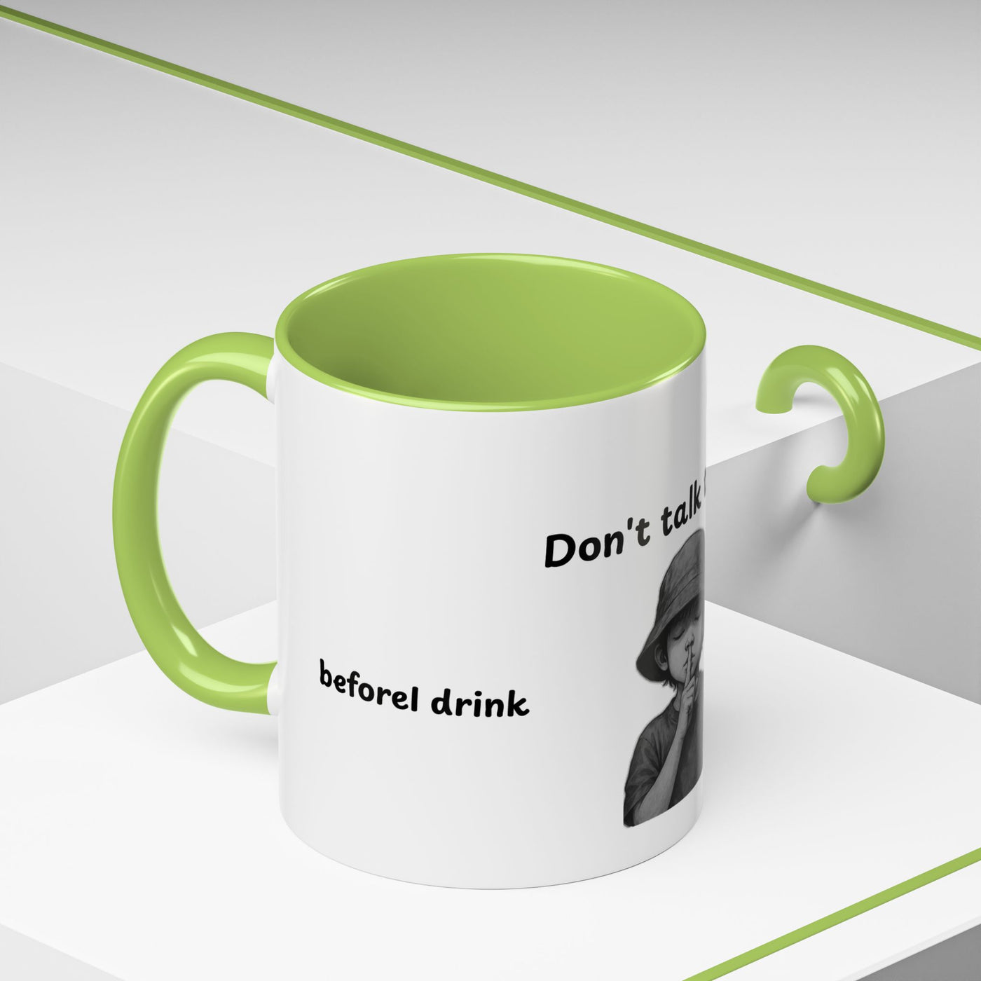 Don't Talk to Me Coffee Mug - Sassy Morning Attitude - Picknmore