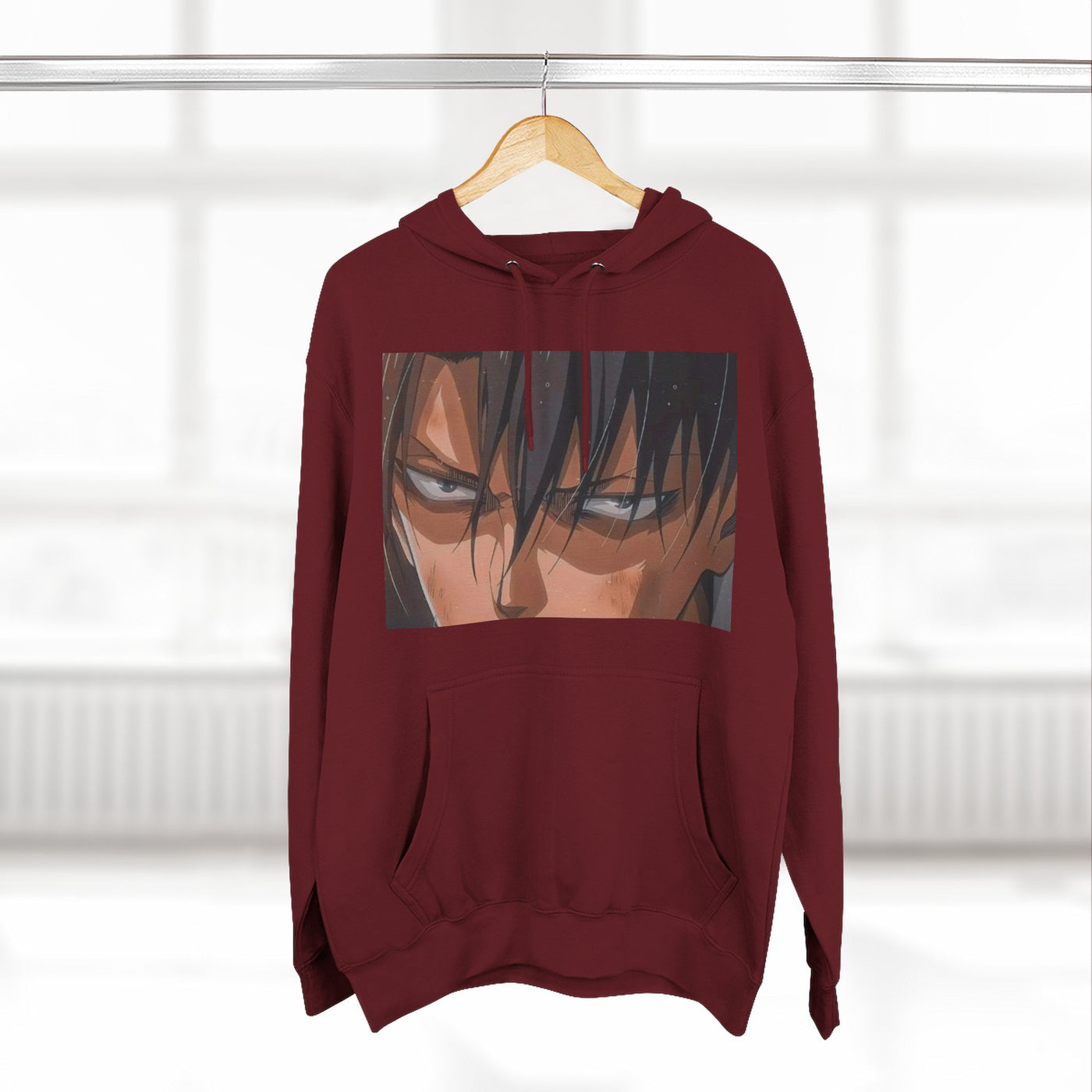 Levi Ackerman Hoodie - Attack on Titan Three-Panel Fleece - Picknmore