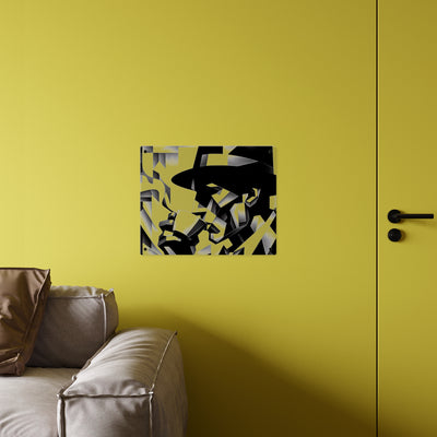 Chic Acrylic Wall Art Panels - Modern Black & White Home Decor - Picknmore