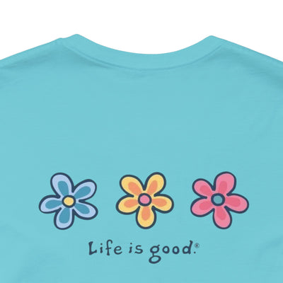Floral Tee, Gift for Friends, Girl Elegance. - Picknmore