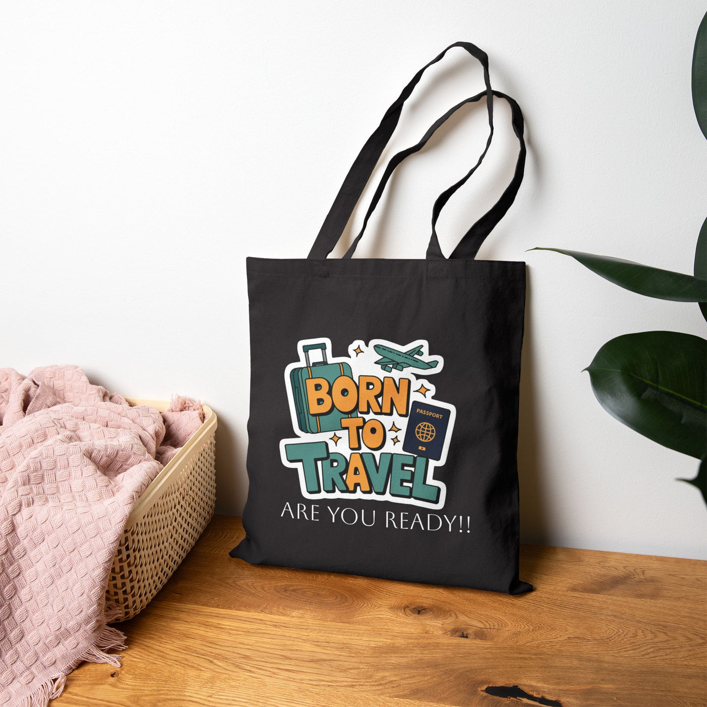 Travel Inspiration Tote Bag - Eco-Friendly Canvas Adventure Bag - Picknmore