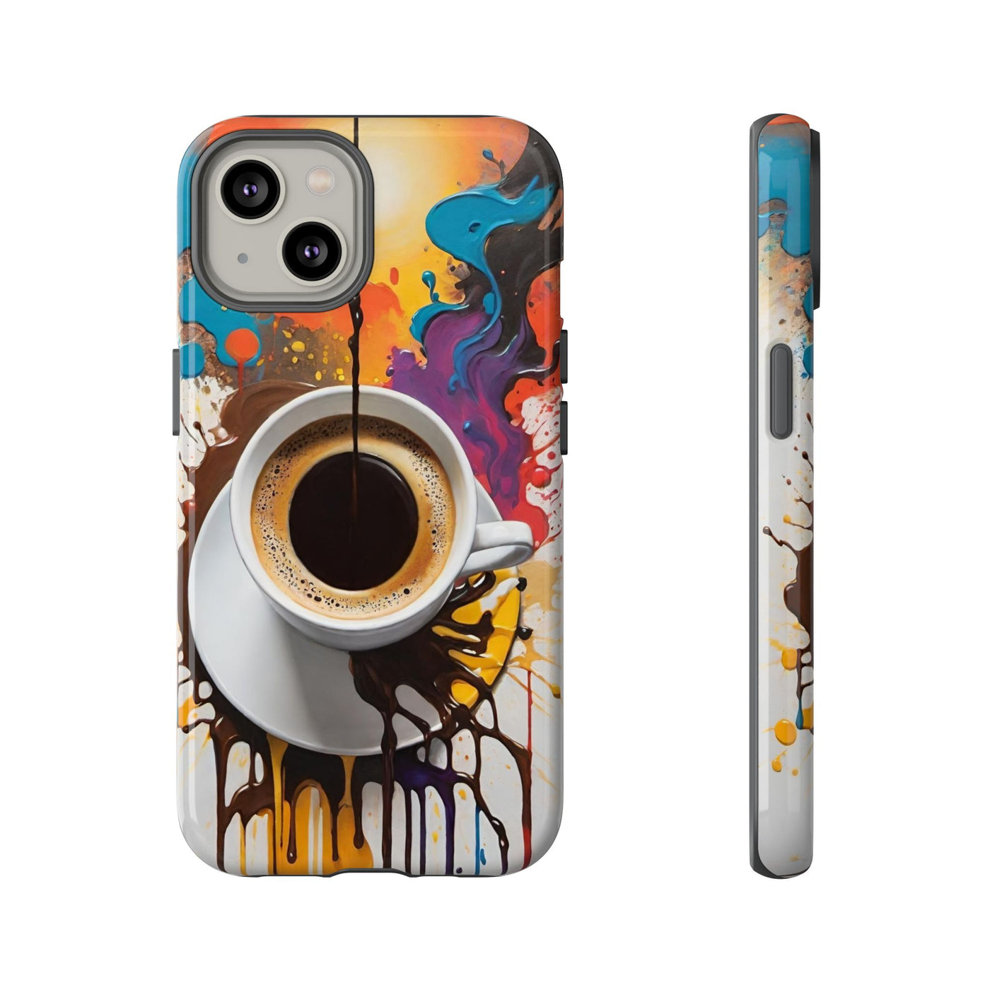 Coffee Cup Phone Case - Colorful Caffeine Lover Protection - Picknmore