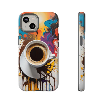 Coffee Cup Phone Case - Colorful Caffeine Lover Protection - Picknmore