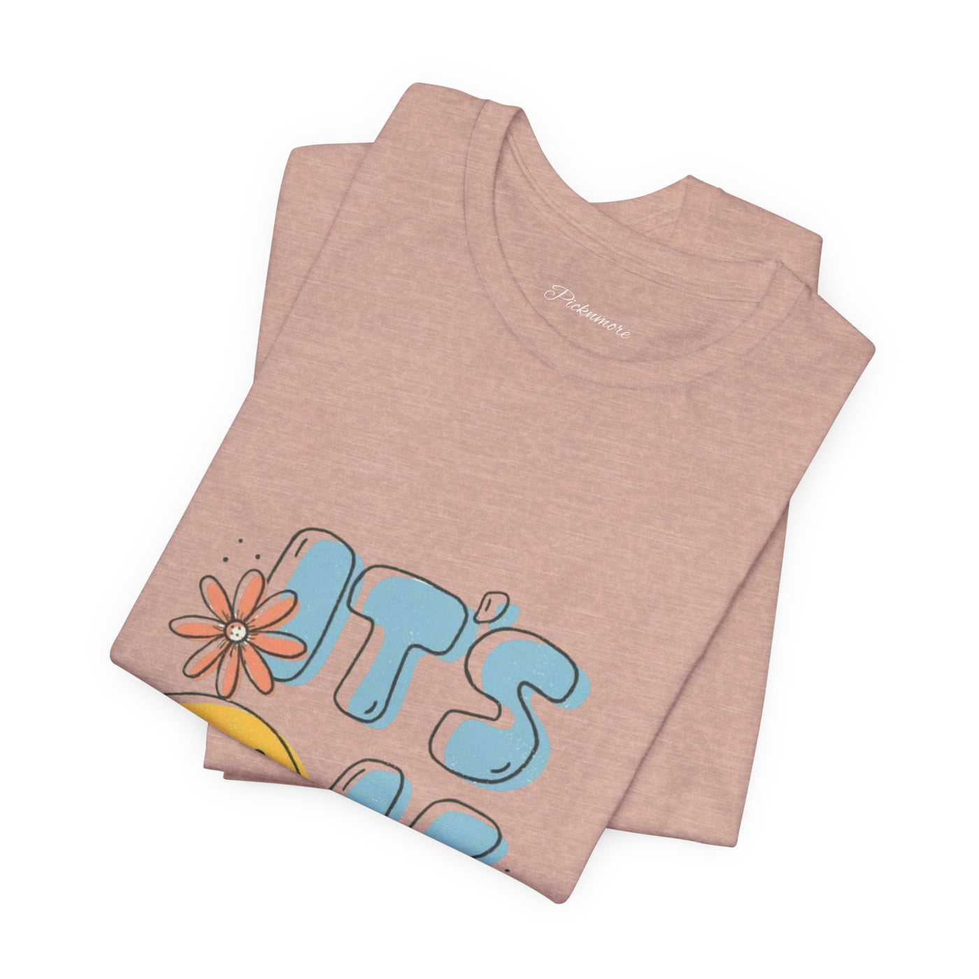 Floral Tee, Gift for Friends, Girl Elegance. - Picknmore