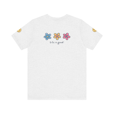 Floral Tee, Gift for Friends, Girl Elegance. - Picknmore