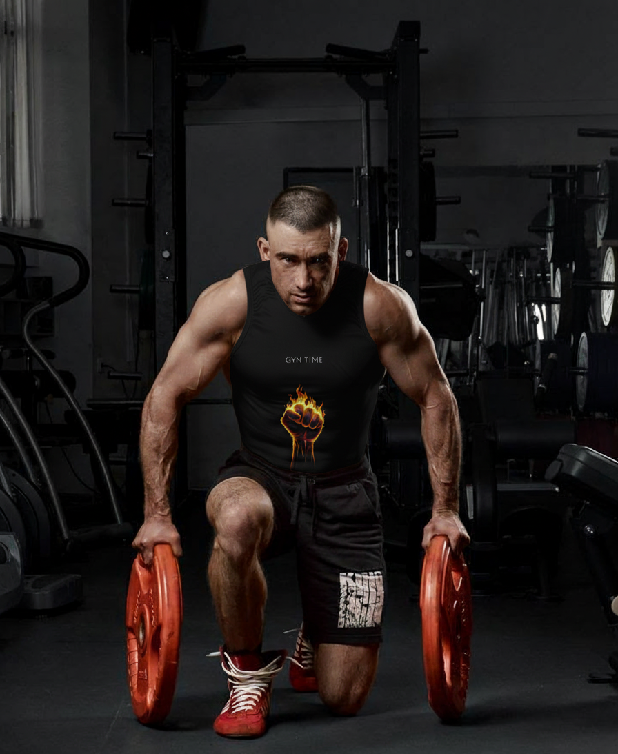 No Pain No Gain Gym Tank Top, Motivational Fitness Shirt for Men - Picknmore