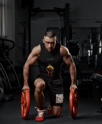 No Pain No Gain Gym Tank Top, Motivational Fitness Shirt for Men - Picknmore