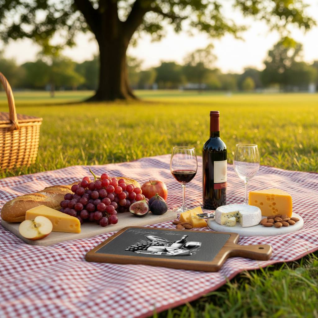 Personalized Charcuterie Board with Engraving, Elegant Cheese Plate for Gatherings, Custom Family Name Serving Tray, Wedding Gift