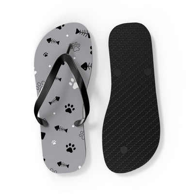 Dog Lover's Flip Flops | Cute Paw Print Outdoor Sandals for Summer, Pet Gifts, Beachwear, Relaxation Footwear, Animal Lover Accessories - Picknmore