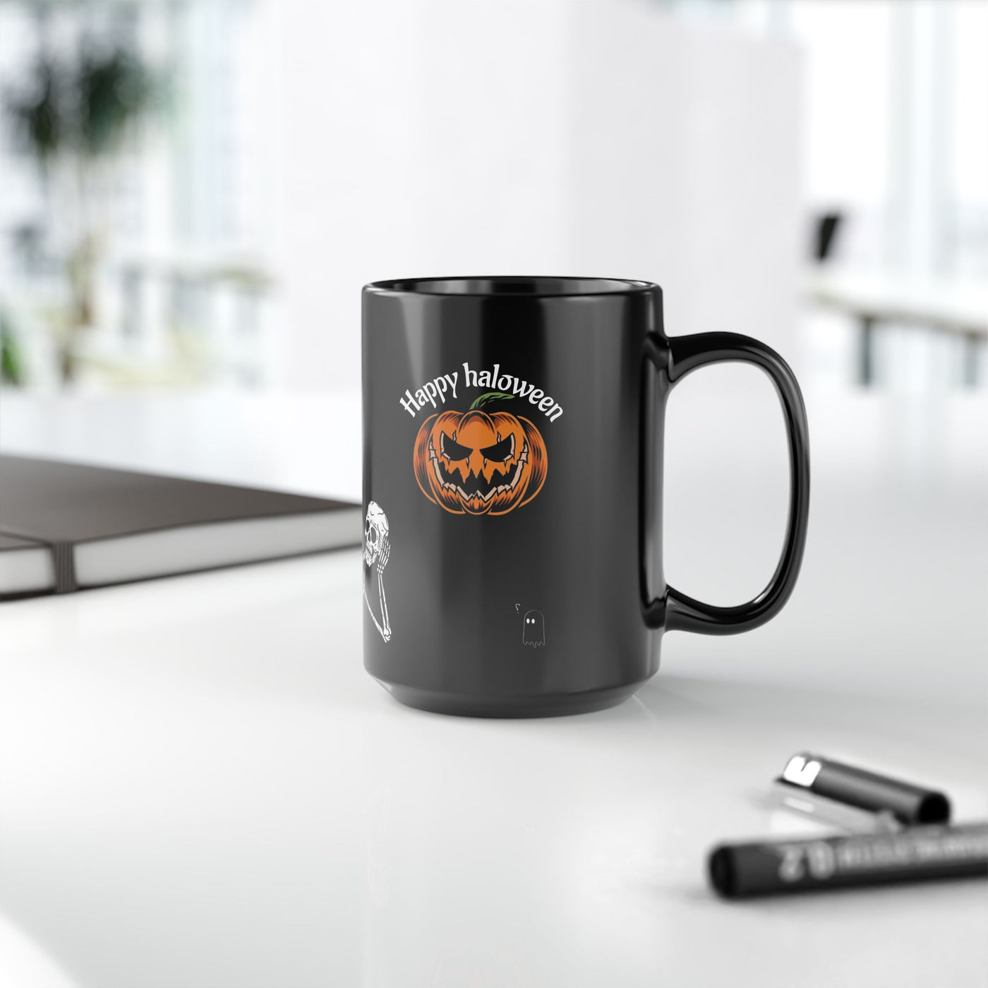 Halloween Skeleton Mug - Spooky Coffee Cup for Fall - Picknmore