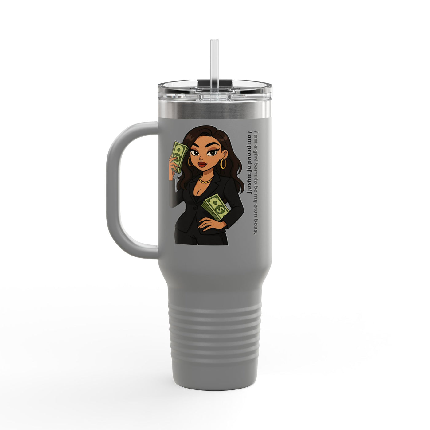 Boss Babe Travel Mug - Stylish Insulated Tumbler for Empowered Women - Picknmore