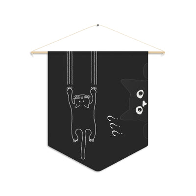 Cute Cat Pennant Banner - Whimsical Wall Art for Cat Lovers - Picknmore