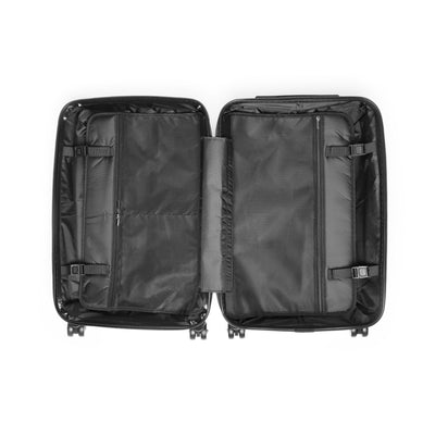 Travel Suitcase with Stickers - Adventure Luggage for Travelers - Picknmore