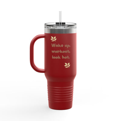 Insulated Travel Mug for Book Lovers, Enjoy Every Sip, Perfect Gift for Readers, 40oz Coffee Tumbler, Travel Cup for Busy Days - Picknmore
