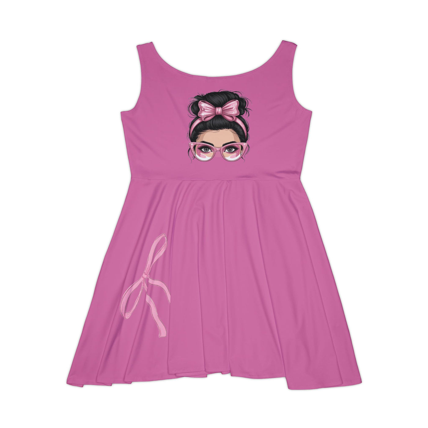 Bow Skater Dress - Fun Fashion Women's Dress - Picknmore