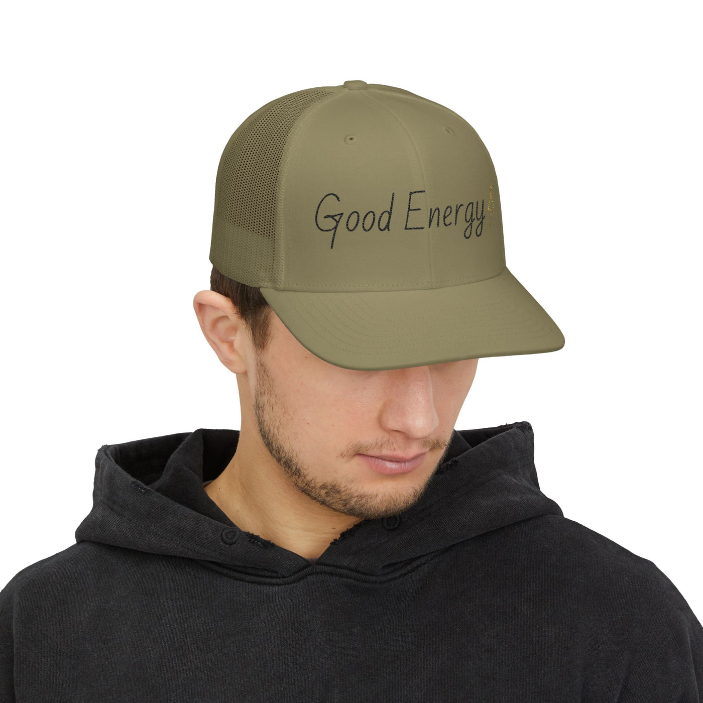Good Energy Trucker Cap - Positive Vibes Snapback Hat - Picknmore