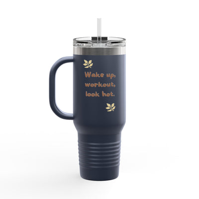 Insulated Travel Mug for Book Lovers, Enjoy Every Sip, Perfect Gift for Readers, 40oz Coffee Tumbler, Travel Cup for Busy Days - Picknmore