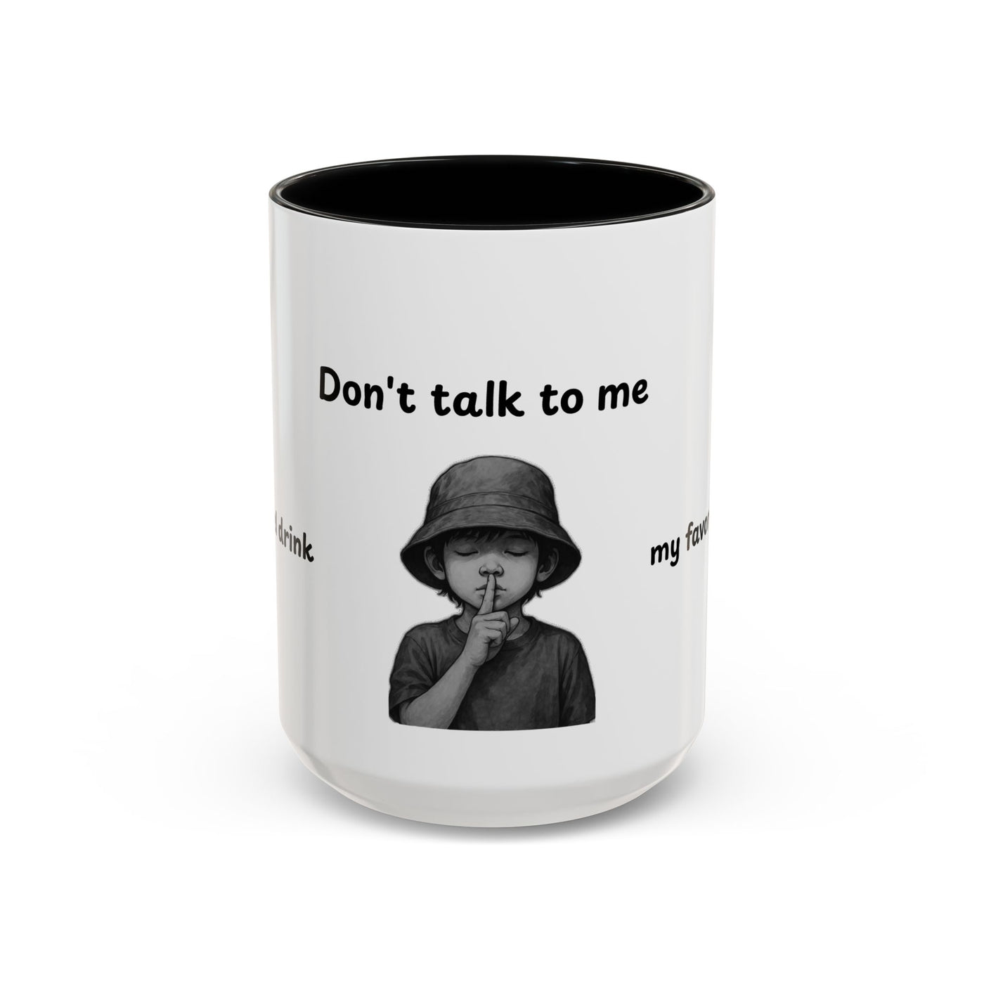 Don't Talk to Me Coffee Mug - Sassy Morning Attitude - Picknmore
